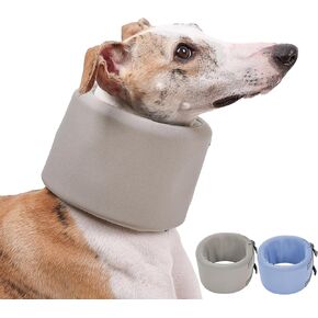 ETIAL Dog Neck Brace After Surgery, Breathable Dog Protective Collar to Prevent Pets from Anti-Bite Lick Wound Healing, E-Collar & Cone Collar Alternative for Small Medium Large Dogs (Blue, M)