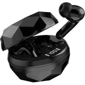 Translation Earbuds Real Time, 3 in 1 Language Translator Earbuds in Real Time 144 Languages & Accents, Translation Headphones Wireless Bluetooth, Ai Translating Earbuds (Diamond Black, 1 Pack)