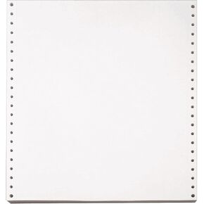 Staples 9.5" x 11" Continuous Paper, 18 lbs., 92 Brightness, 2500/Carton (25522/246728)