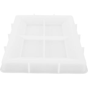 Angoily Photo Frame Mold Silicon Molds Picture Frames Photo Frames Making Mold Pictures Frames Photo Frame Making Supplies Photo Frame Display Frame Resin Craft Mold White