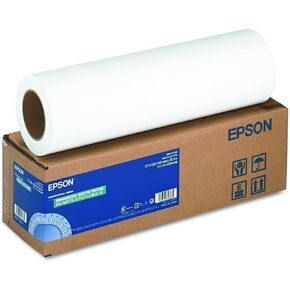 Epson Professional Media Enhanced Paper MATTE (17 Inches x 100 Feet, Roll) (S041725), Bright White