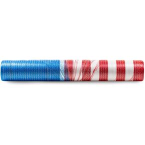 Round Bale Hay Net Wrap, Red, White and Blue Freedom Net Wrap for Hay, Corn Stalks, Alfalfa and More! Show Your Colors! (48x9840)