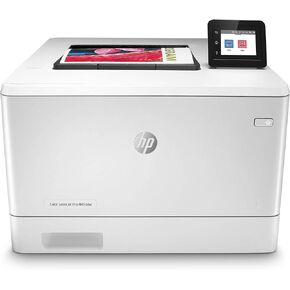 NewH-PLaser-Jet Pro M454 dw Single-Function Wireless Laser Printer - Print only - 2.7" Touchscreen Display, 28 ppm, 600 x 600 dpi, Auto 2-Sided Printing, 8.5 x 14, 512MB RAM, Wi-Fi, Ethernet