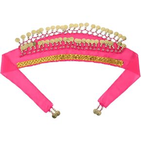 Dogs Belly Dancer Skirt Puppy Outfit Corgi Clothes with Sequin and Shaking Hip Scarf Belly Dancer Costume Pet Dancing Costume for Corgi and Puppy Birthday Parties or Halloween Celebrations