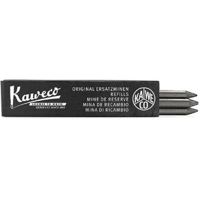 Kaweco Graphite Leads 5.6 مم أسود 5B حزمة من 3 | استبدال القلم الرصاص 5.6 ملم لقلم القابض