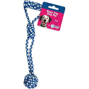 My Pet & Me - Tug of War Dog Toy for Dogs Durable Dog Rope Toy for Active Chewers - Pet Toy for Small, Medium and Large Dogs - Ideal Pet Gift for Indoor & Outdoor Play