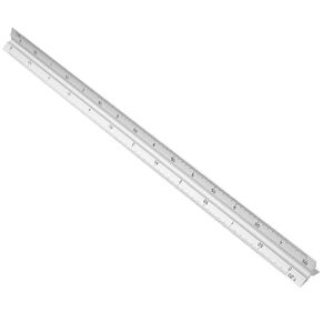 Triangular Scale Ruler, Light Weight Engineering Measuring Ruler, Easy Read Accurate High Strength Body for Craft Supplies for Craftsmen