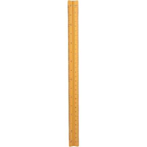 30cm Architectural Scale Ruler, Aluminum Architect Scale 1:20 1:25 1:50 1:75 1:100 1:125 Architectural Scale Ruler for Architects, Draftsman, and Engineers (Silver)