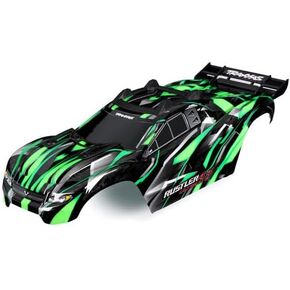 Green RUSTLER 4X4 Ultimate Clipless Body