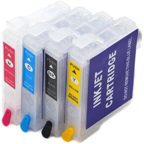 Empty Refill Ink Cartridge No Chip Compatible with WF2860 WF2865 WF2880 WF2861 XP2101 WF3720 WF3725