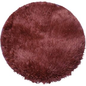 TOYANDONA Plush Round Pet Cushion Warm Indoor Dog Bed Color Dog Sleeping Pad Cozy Winter Mat for Pets Durable Chic Design for Home Decor