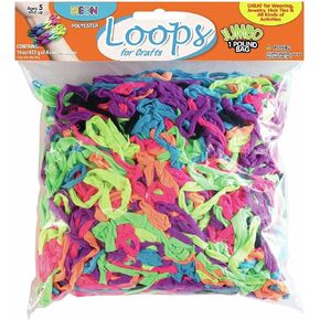 Pepperell Braiding Polyester Loops 16oz-Neon