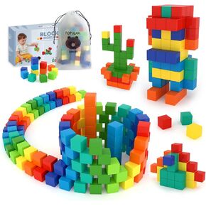 100 PCS Magnetic Building Blocks, for Toddlers Age 3-5, for Kids Ages 4-8,Magnetic Cubes, Preschool Educational Sensory Magnet Toys for Boys and Girls