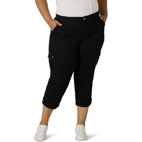 Lee Women's Ultra Lux Comfort with Flex-to-Go Cargo Capri Pant in Kuwait