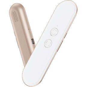 G9 Language Translator Device, Real-time AI Voice Translation in 144 Languages, Offline 11-Language Two-Way Traductor, Instant Pocket Ingles Español Translators for Business Travel Study White