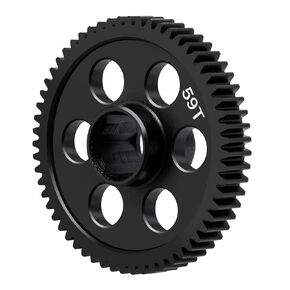 الصلب الرئيسي GEAR RC 59T 0.5M Spur Gear لـ Arrma 1/18 Granite Grom Typhon Moiave Grom Desert Truck RC Audgrico