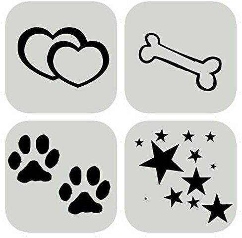 Double Sided Laser Etched Stainless Steel Pet ID Tag for Dog and Cat Engraved and Personalized 1" Round Shape (Silencer Only) in Saudi Arabia