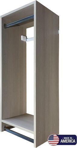 FlexWall Premium Modular Closet System (Blonde Oak, 27) in Saudi Arabia