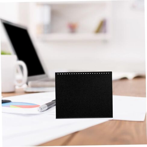 Angoily 12pcs Iridescent Calendar Base for Desktop Calendar Stand for Agenda Display for Home Office Decor in Saudi Arabia