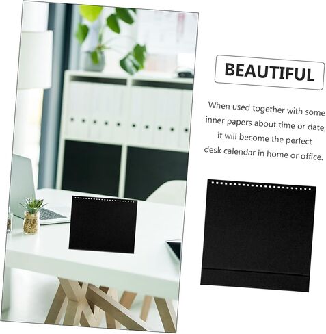 Angoily 12pcs Iridescent Calendar Base for Desktop Calendar Stand for Agenda Display for Home Office Decor in Saudi Arabia