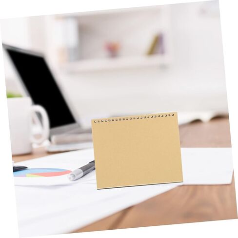 Angoily 12pcs Iridescent Calendar Base for Desktop Calendar Stand for Agenda Display for Home Office Decor in Saudi Arabia