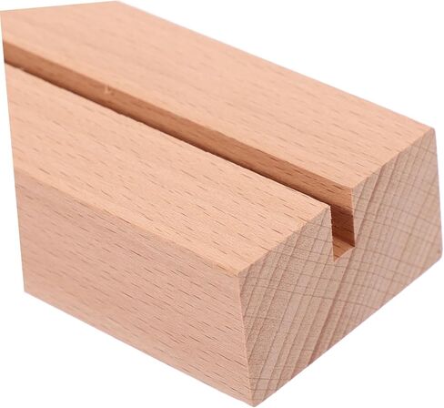 Coheali Wooden Table Number حامل بطاقة خشبية ريفي للتقويم صور وعلامات الأسماء قاعدة عرض متعددة الاستخدامات لأحداث حفلات الزفاف وفتحة المنزل in Saudi Arabia