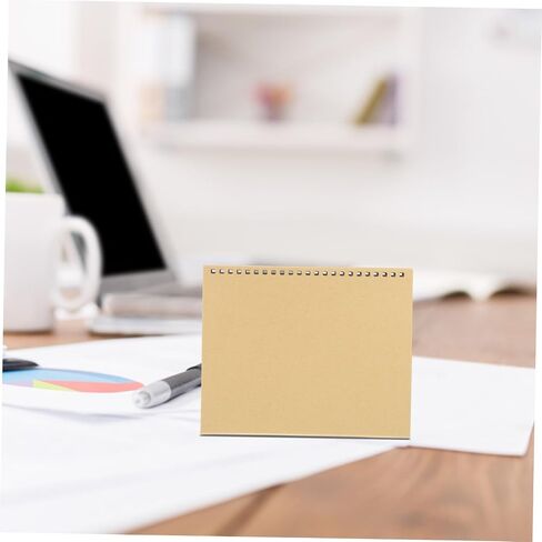 قاعدة تقويم المكتب من Housoutil 12pcs للتقويم المكتبي الإبداعي ، مما يجعل رف أجندة زخرفية أنيقة للمكتب استخدام المنزل in Saudi Arabia