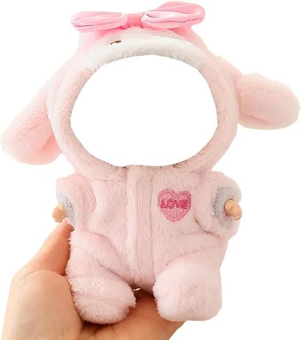 Designer Clothes for Dolls Accessories Set,15cm /17cm Doll Clothing Set,Premium Dolls Accessories (Pink) in Saudi Arabia