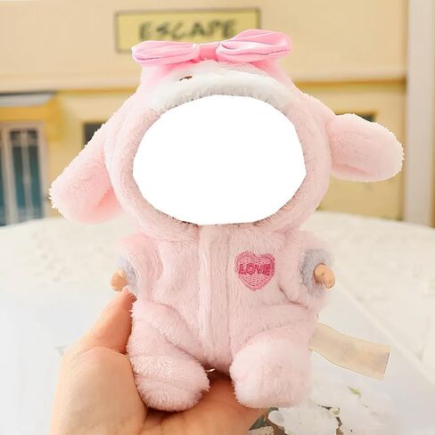 Designer Clothes for Dolls Accessories Set,15cm /17cm Doll Clothing Set,Premium Dolls Accessories (Pink) in Saudi Arabia