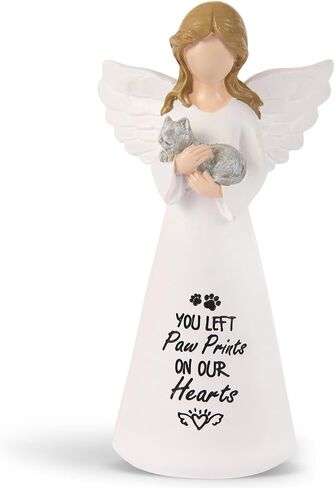 Cat Memorial Gifts for Loss of Cat - Sympathy Gift for Cat Lovers, Pet Memorial Keepsake for Grieving Cat Owners, Remembrance Gifts for Loss of Pet (Granite Cat) in Saudi Arabia