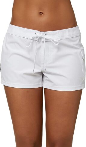 O'NEILL Women's 5 Inch Boardshorts - Stretchy Swim Shorts for Women - Beach Shorts for Swimming and Surfing,Slate | Whitecap,7 in Saudi Arabia