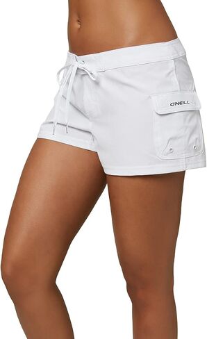 O'NEILL Women's 5 Inch Boardshorts - Stretchy Swim Shorts for Women - Beach Shorts for Swimming and Surfing,Slate | Whitecap,7 in Saudi Arabia