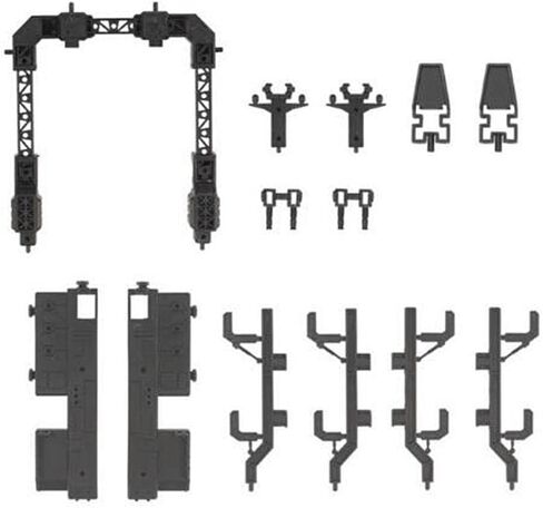 Model Holder Base for Hobby and Action Figures, Black, VT-116-6 in Saudi Arabia