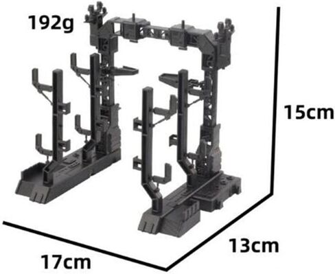 Model Holder Base for Hobby and Action Figures, Black, VT-116-6 in Saudi Arabia
