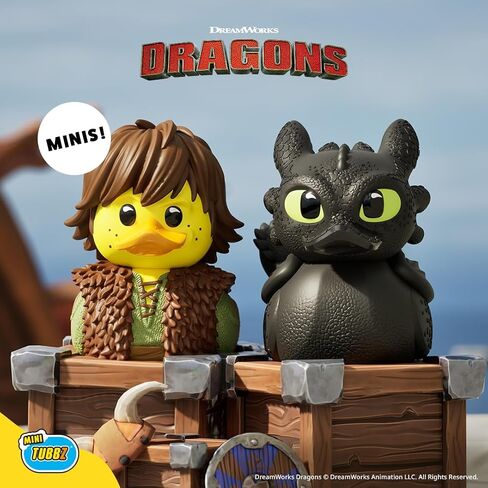 توبز ميني: كيفية تدريب التنين الخاص بك - Hiccup Cosplaying Rubber Duck Vinyl in Kuwait