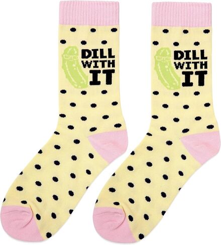 I’m Kind Of A Big Dill Socks, Socks for women, Pickle Socks, Funny Socks, Crazy Socks.(051) in Kuwait