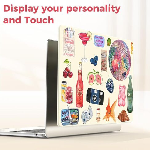 iLeadon Compatible with MacBook Air 13 inch Case 2024, 2025-2022 M4 A3240 M3 A3113 A2681, Protective Hard Shell Case Cover for 13 inch MacBook Air M2 Case (Off-White) in Kuwait