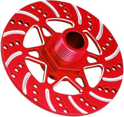 Aluminum Alloy Brake Disk Upgrades Part for ARRMA 1/8 Typhon 6S 1/7 Infraction Limitless Felony 6S BLX (Red) in Saudi Arabia