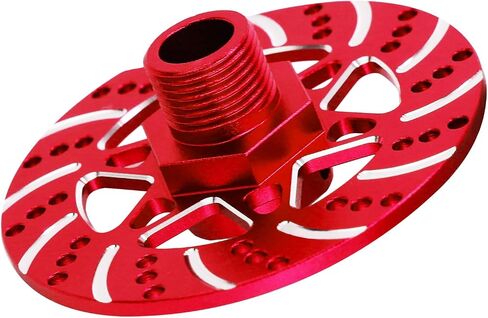 Aluminum Alloy Brake Disk Upgrades Part for ARRMA 1/8 Typhon 6S 1/7 Infraction Limitless Felony 6S BLX (Red) in Saudi Arabia