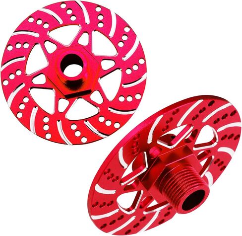 Aluminum Alloy Brake Disk Upgrades Part for ARRMA 1/8 Typhon 6S 1/7 Infraction Limitless Felony 6S BLX (Red) in Saudi Arabia