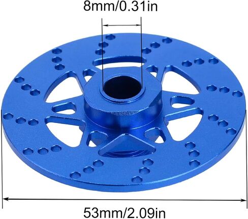 Aluminum Alloy Brake Disk Upgrades Part for ARRMA 1/8 Typhon 6S 1/7 Infraction Limitless Felony 6S BLX (Red) in Saudi Arabia
