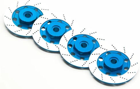 RC REPAR LEART FOR SAKURA D4 1/10 4PCS WHEENT BRAKE DIRC SET RC RC DRIFT لسباق سيارات ترقية أجزاء أجزاء مُحسّنة بديلة DIY (PINK) in Kuwait
