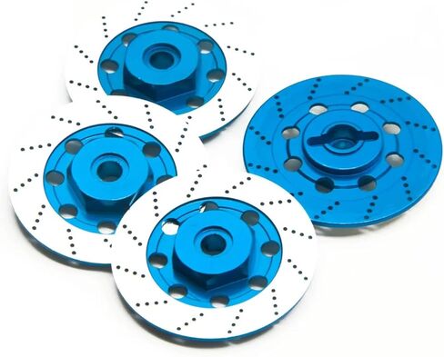 RC REPAR LEART FOR SAKURA D4 1/10 4PCS WHEENT BRAKE DIRC SET RC RC DRIFT لسباق سيارات ترقية أجزاء أجزاء مُحسّنة بديلة DIY (PINK) in Kuwait