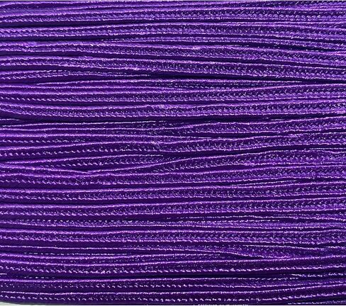 Kyezi Design and Craft 3mm Viscose Soutache Braid Cord String Beading Sewing Quilting Trimming Embroidery Crafts Jewelry Design (Silver/Light Grey, 10 Yards) in Saudi Arabia