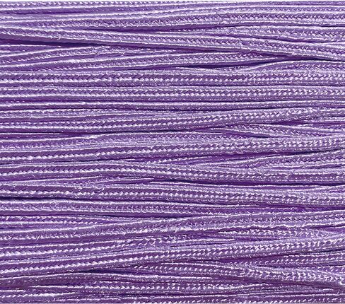 Kyezi Design and Craft 3mm Viscose Soutache Braid Cord String Beading Sewing Quilting Trimming Embroidery Crafts Jewelry Design (Silver/Light Grey, 10 Yards) in Saudi Arabia