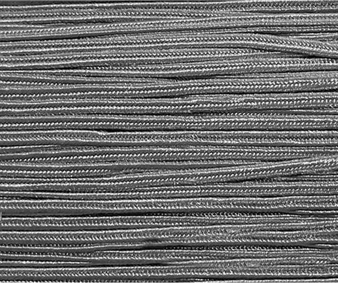Kyezi Design and Craft 3mm Viscose Soutache Braid Cord String Beading Sewing Quilting Trimming Embroidery Crafts Jewelry Design (Silver/Light Grey, 10 Yards) in Saudi Arabia