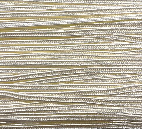 Kyezi Design and Craft 3mm Viscose Soutache Braid Cord String Beading Sewing Quilting Trimming Embroidery Crafts Jewelry Design (Silver/Light Grey, 10 Yards) in Saudi Arabia