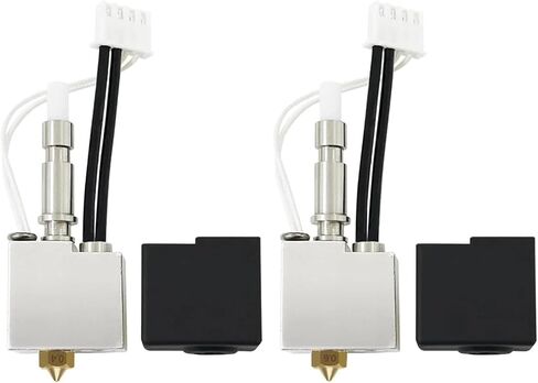 for Kobra S1 Hotend for Anycubic S1C 3D Printer 3D Printer Kobra S1 Hotend Assembled Extruder Printhead for Kobra S1 Combo(2 Sets) in Saudi Arabia