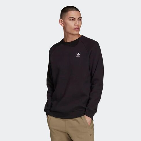 adidas Originals mens Trefoil Essentials Crew Neck Sweatshirt in Saudi Arabia