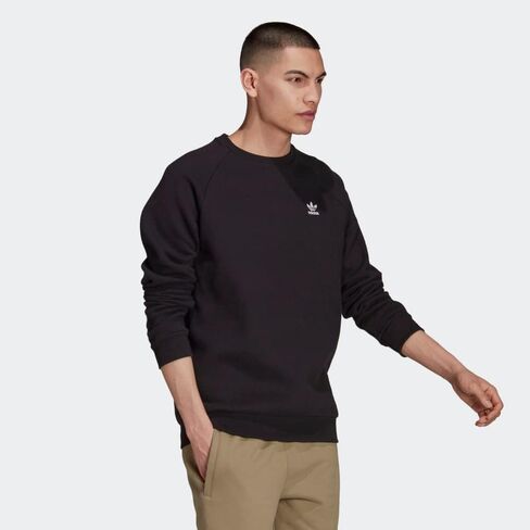 adidas Originals mens Trefoil Essentials Crew Neck Sweatshirt in Saudi Arabia